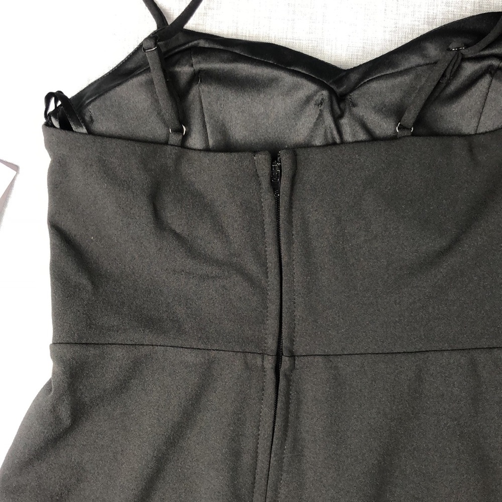City Studio Black Ruffle Mini Dress Juniors Sizes 5, 7 & 9 - Picture 6 of 6